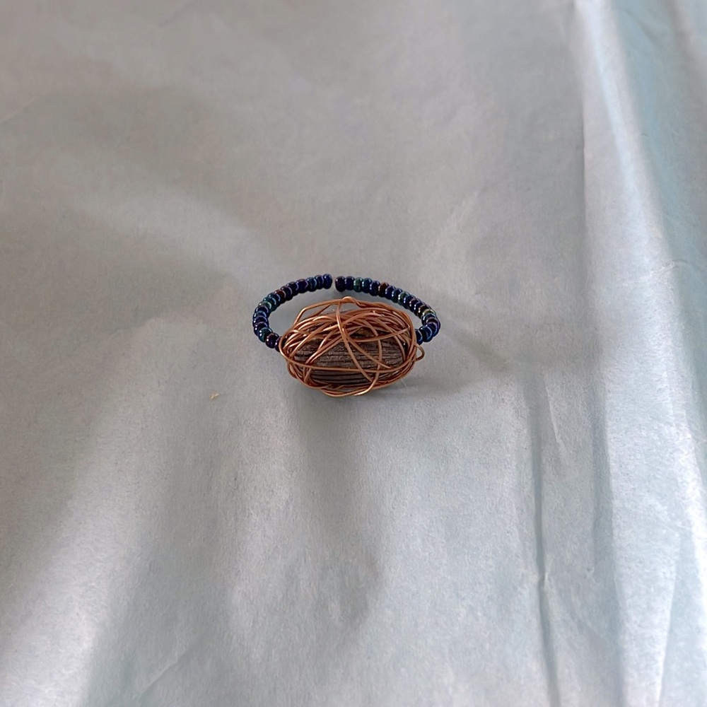 Handmade seed bead